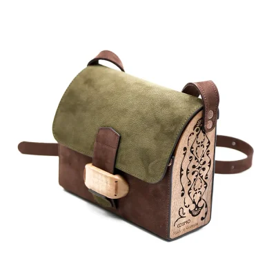 Woodle New - Olive Green / Dark Brown